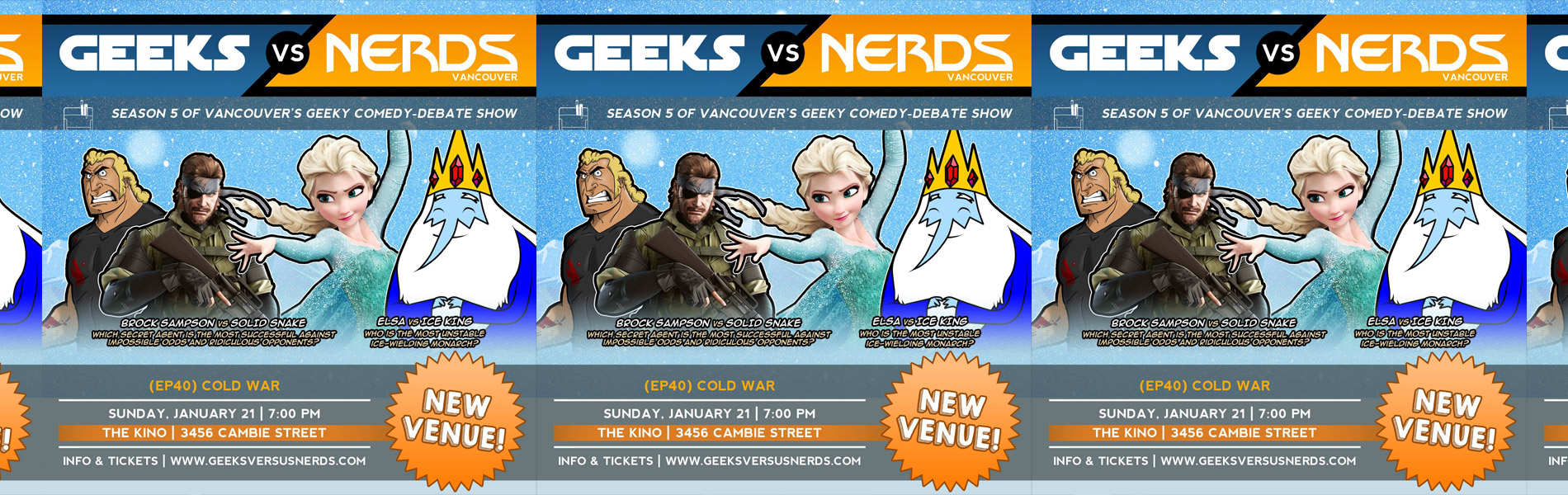 West Coast Geeks vs. Nerds Episode 40 – Secrets and Ice